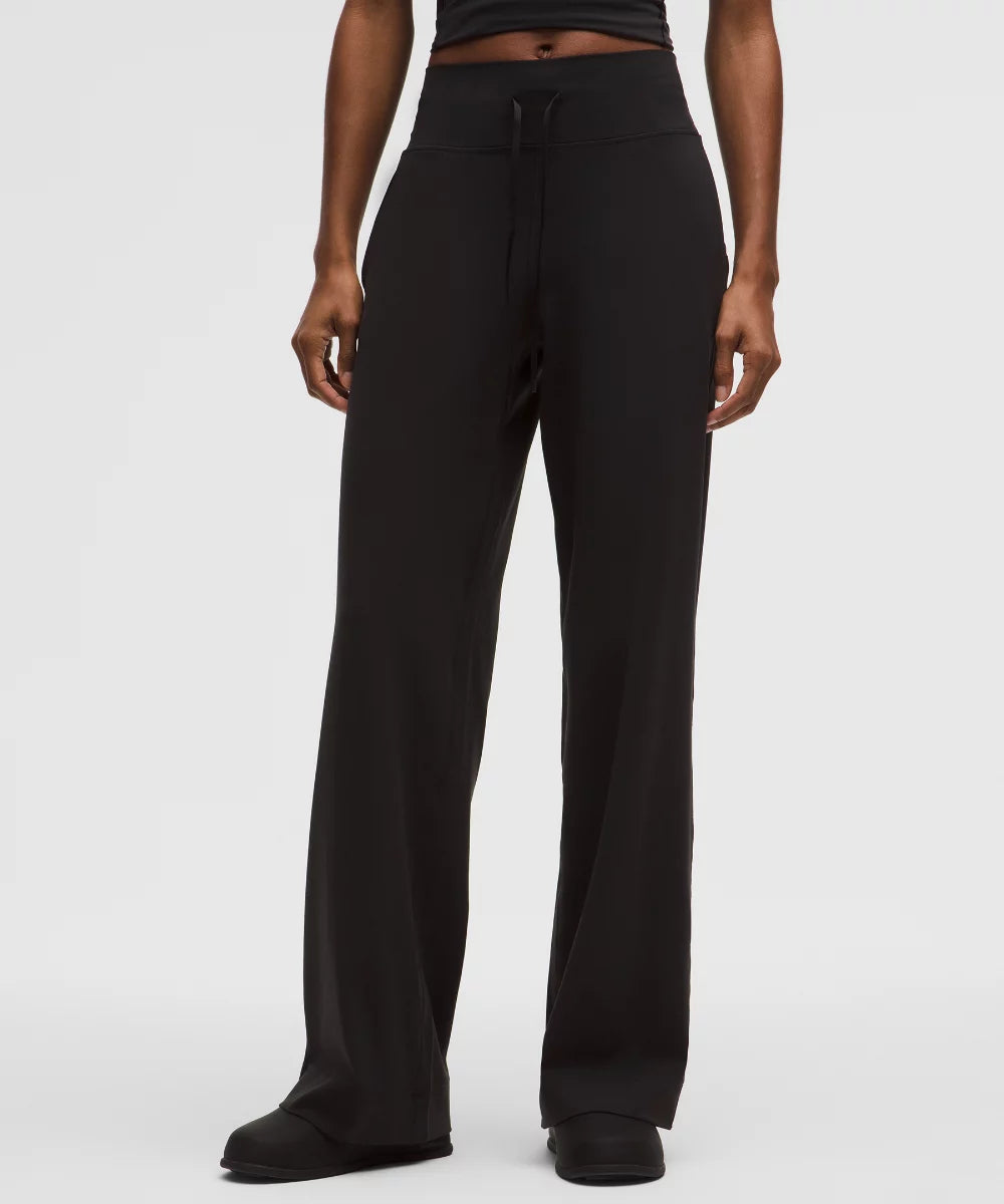 Wide Leg High Rise Pants